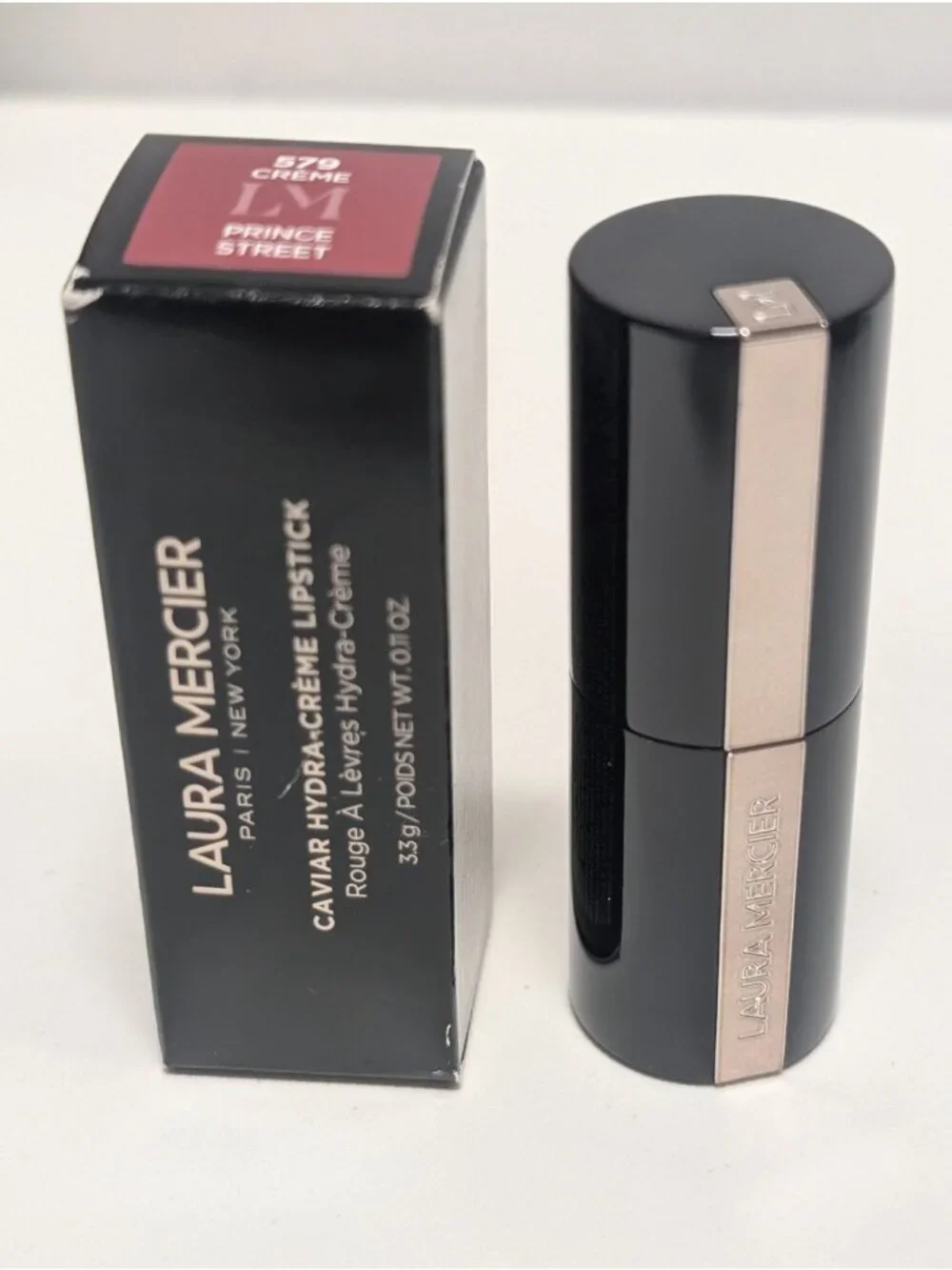 Laura Mercier Caviar Hydra-Crème Lipstick 579 Prince Street Crème Stick, 0.11 oz